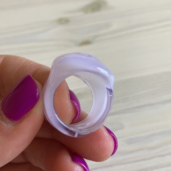 Handcrafted Glass Ring - Picture 3 of 5